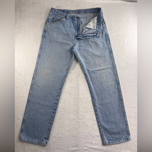 Classic Wrangler Blue Denim Jeans Sz 33w